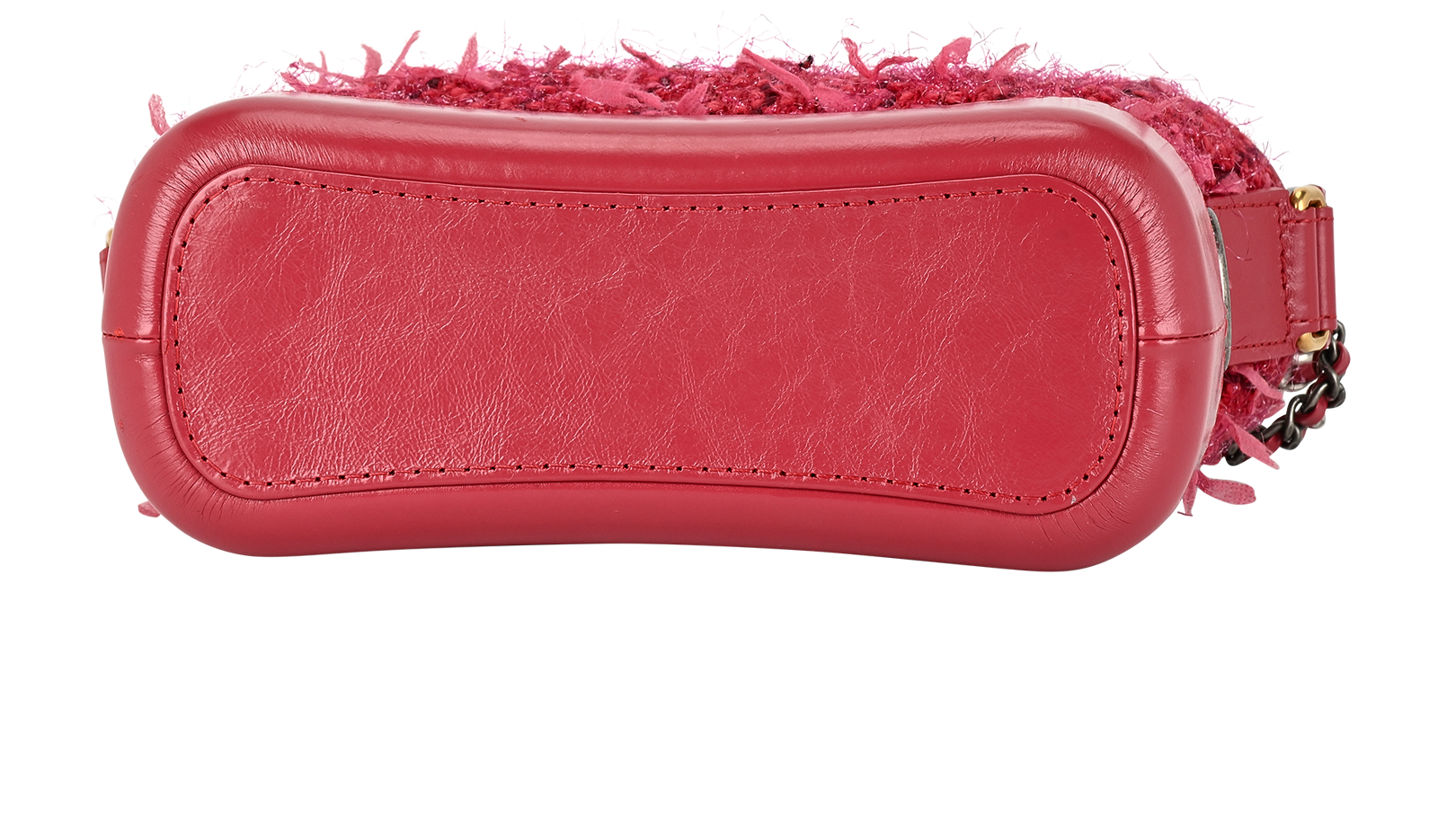 Small Gabrielle Hobo, &pound;1,800, Handbags, Pink, Fabric/Leather, Top view